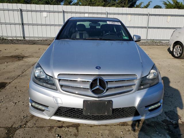 WDDGF8AB1DR288288 - 2013 MERCEDES-BENZ C 300 4MATIC SILVER photo 5