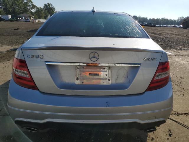 WDDGF8AB1DR288288 - 2013 MERCEDES-BENZ C 300 4MATIC SILVER photo 6