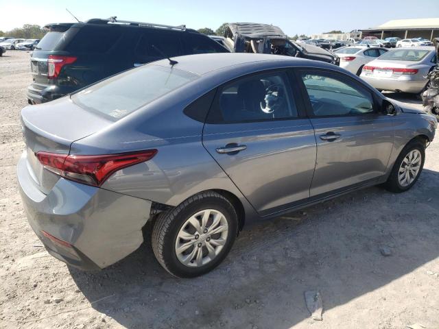 3KPC24A38JE035031 - 2018 HYUNDAI ACCENT SE GRAY photo 3