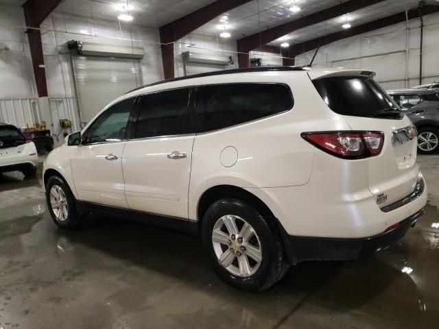 1GNKVJKD9DJ159140 - 2013 CHEVROLET TRAVERSE LT 白色 照片 2