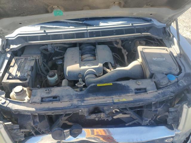 1N6AA07B46N572741 - 2006 NISSAN TITAN XE SILVER photo 11