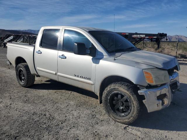 1N6AA07B46N572741 - 2006 NISSAN TITAN XE SILVER photo 4