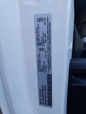 3C6LRVDG4PE526101 - 2023 RAM PROMASTER 2500 HIGH თეთრი ფოტო 14