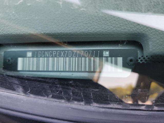 1GCNCPEX7DZ170711 - 2013 CHEVROLET SILVERADO C1500 GRAY photo 13