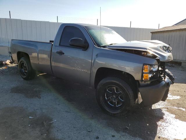 1GCNCPEX7DZ170711 - 2013 CHEVROLET SILVERADO C1500 GRAY photo 4