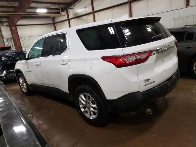 1GNERFKW0LJ136828 - 2020 CHEVROLET TRAVERSE LS WHITE photo 2