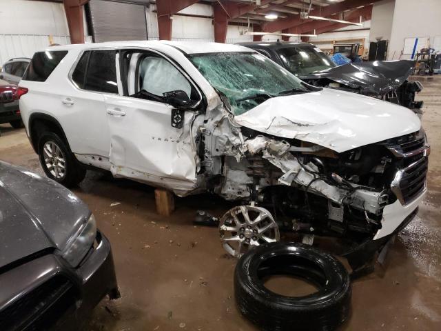 1GNERFKW0LJ136828 - 2020 CHEVROLET TRAVERSE LS WHITE photo 4