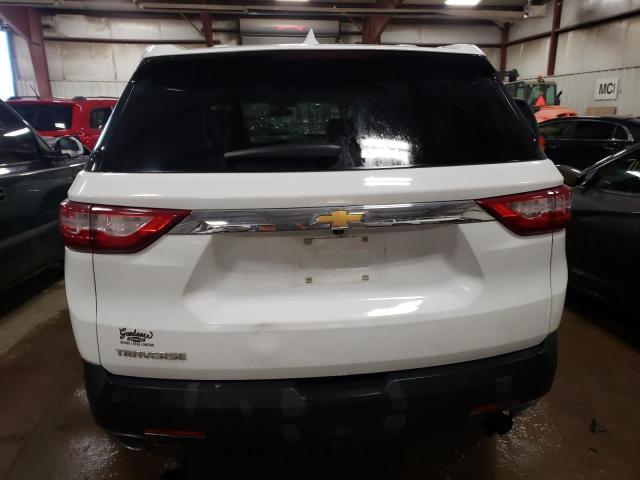 1GNERFKW0LJ136828 - 2020 CHEVROLET TRAVERSE LS WHITE photo 6