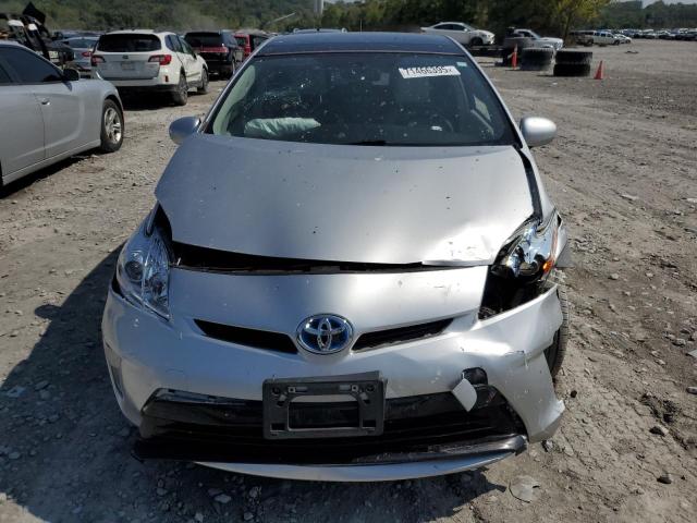 JTDKN3DU9C5421814 - 2012 TOYOTA PRIUS SILVER photo 5