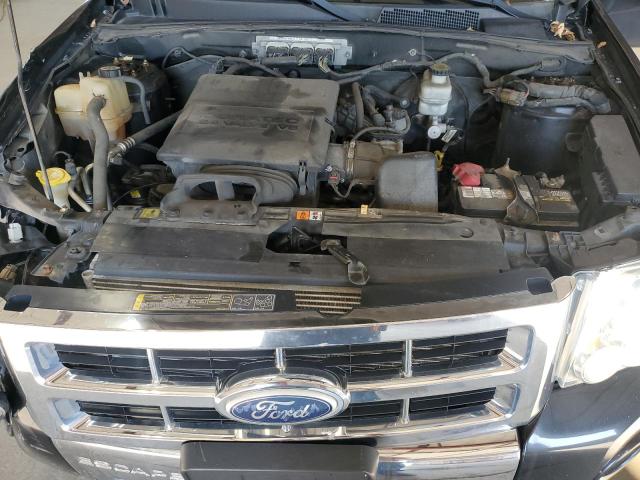 1FMCU9EG4BKA22534 - 2011 FORD ESCAPE LIMITED Negro foto 12
