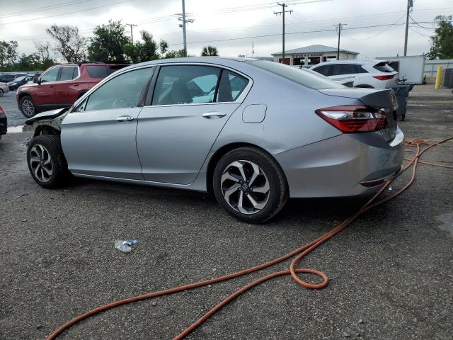 1HGCR2F85HA126101 - 2017 HONDA ACCORD EXL SILVER photo 2