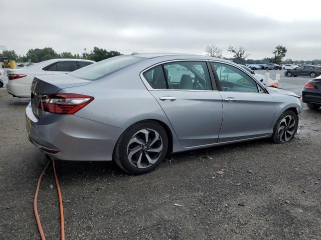 1HGCR2F85HA126101 - 2017 HONDA ACCORD EXL SILVER photo 3