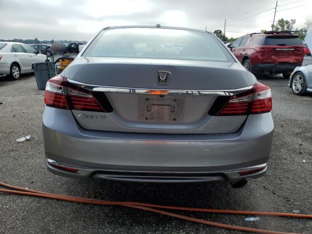 1HGCR2F85HA126101 - 2017 HONDA ACCORD EXL SILVER photo 6