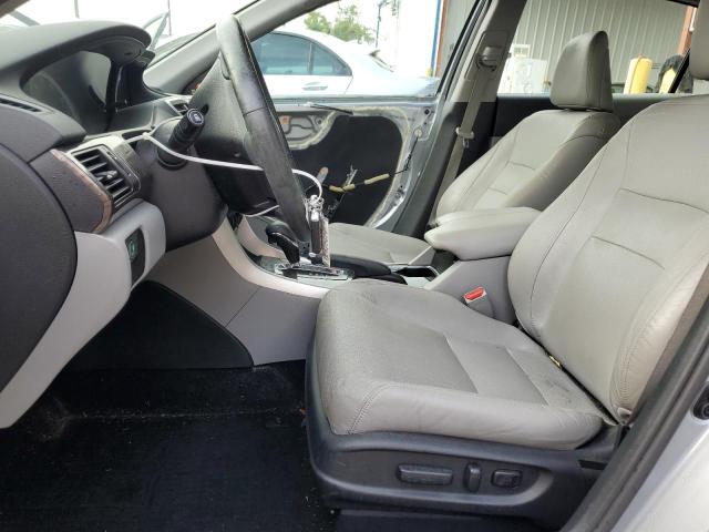 1HGCR2F85HA126101 - 2017 HONDA ACCORD EXL SILVER photo 7