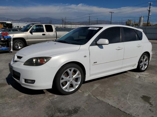 JM1BK344281864667 - 2008 MAZDA 3 HATCHBACK WHITE photo 1