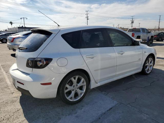 JM1BK344281864667 - 2008 MAZDA 3 HATCHBACK WHITE photo 3