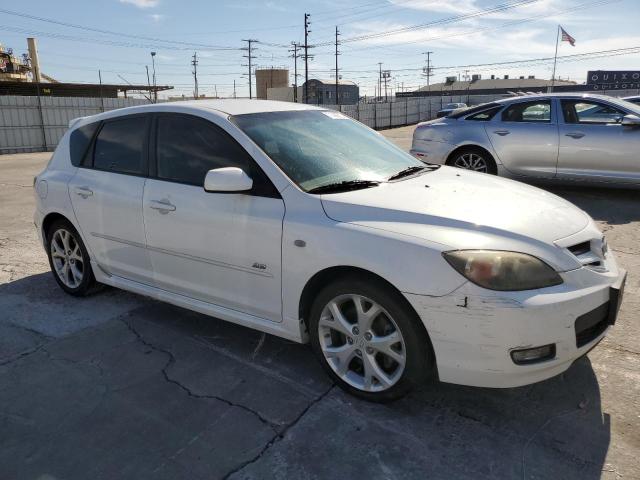 JM1BK344281864667 - 2008 MAZDA 3 HATCHBACK WHITE photo 4