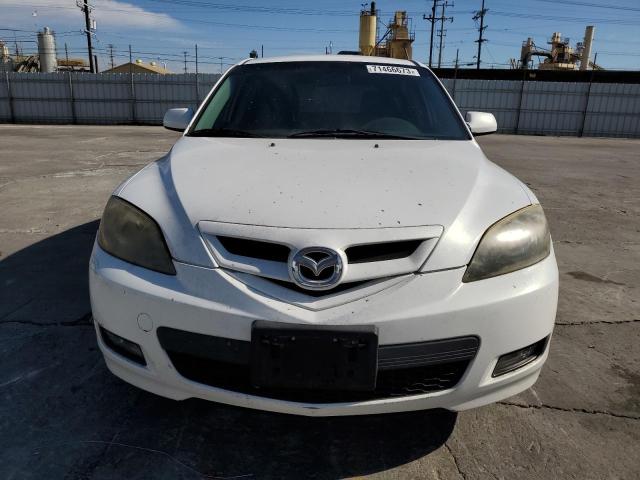 JM1BK344281864667 - 2008 MAZDA 3 HATCHBACK WHITE photo 5