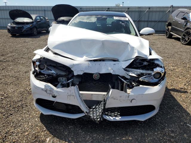 ZARFAEEN8J7592030 - 2018 ALFA ROMEO GIULIA TI Q4 WHITE photo 5