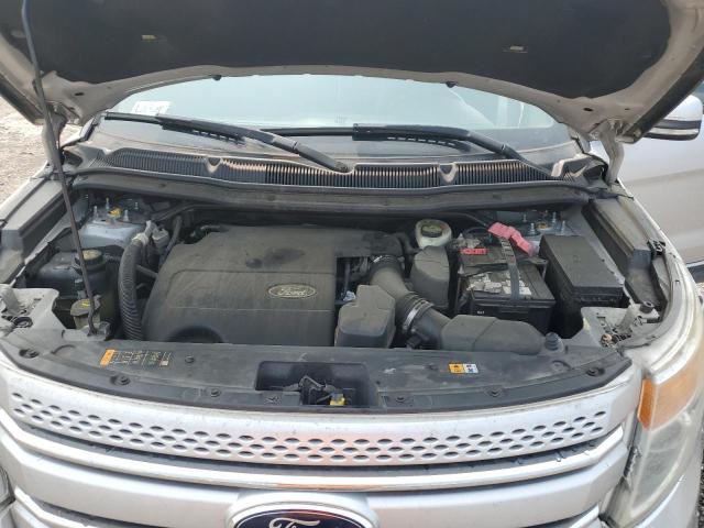 1FM5K8F85DGC02451 - 2013 FORD EXPLORER LIMITED Argent photo 12