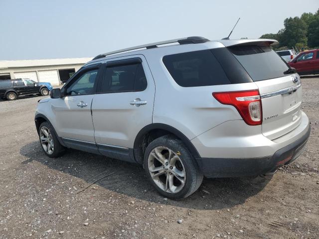 1FM5K8F85DGC02451 - 2013 FORD EXPLORER LIMITED Argent photo 2