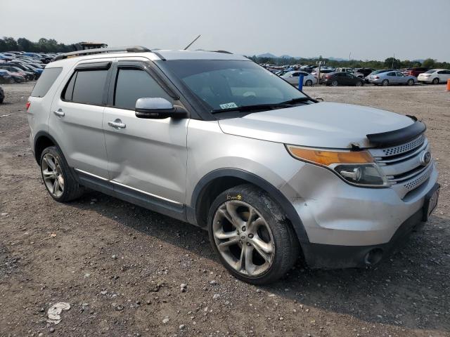 1FM5K8F85DGC02451 - 2013 FORD EXPLORER LIMITED Argent photo 4