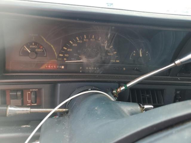 1G3AG55N1P6301031 - 1993 OLDSMOBILE CUTLASS CI S ლურჯი ფოტო 9