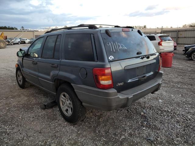 1J4GX48S51C558069 - 2001 JEEP GRAND CHER LAREDO 青绿色 照片 3