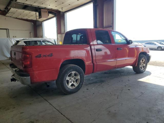 1D7HW48N15S104054 - 2005 DODGE DAKOTA QUAD SLT Rojo foto 3