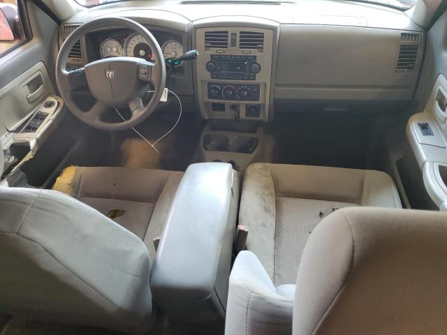 1D7HW48N15S104054 - 2005 DODGE DAKOTA QUAD SLT Rojo foto 8