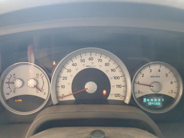 1D7HW48N15S104054 - 2005 DODGE DAKOTA QUAD SLT Rojo foto 9