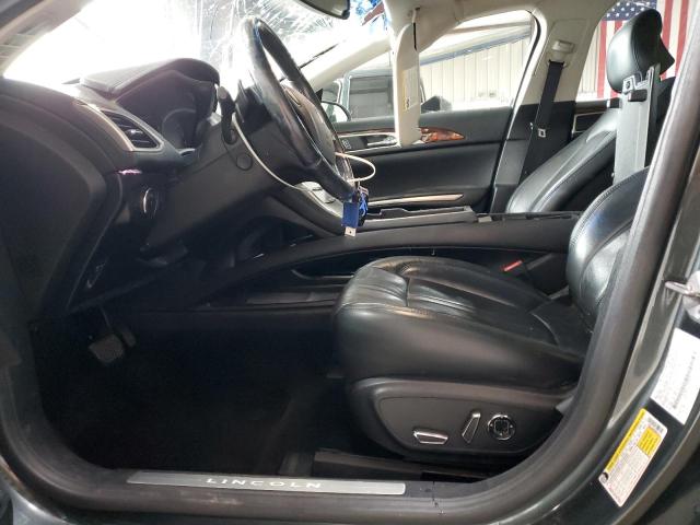 3LN6L2J90FR601973 - 2015 LINCOLN MKZ GRAY photo 7