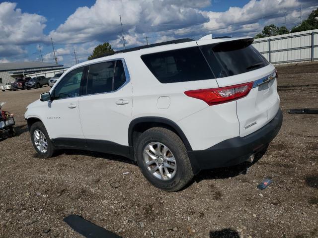 1GNERGKW9LJ176301 - 2020 CHEVROLET TRAVERSE LT WHITE photo 2