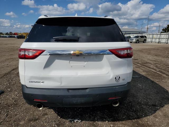 1GNERGKW9LJ176301 - 2020 CHEVROLET TRAVERSE LT WHITE photo 6
