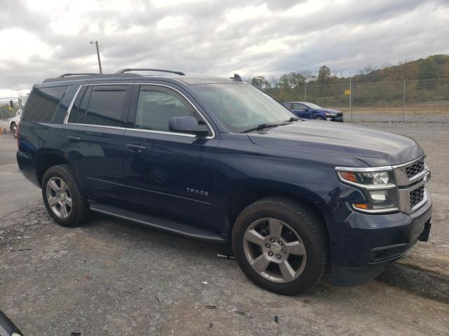 1GNSKAKC8JR249697 - 2018 CHEVROLET TAHOE K1500 LS BLUE photo 4