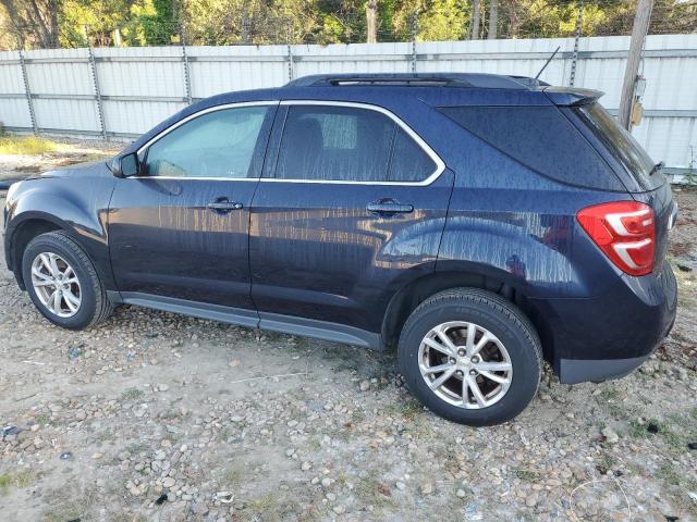 2GNALCEK3H6300391 - 2017 CHEVROLET EQUINOX LT BLUE photo 2