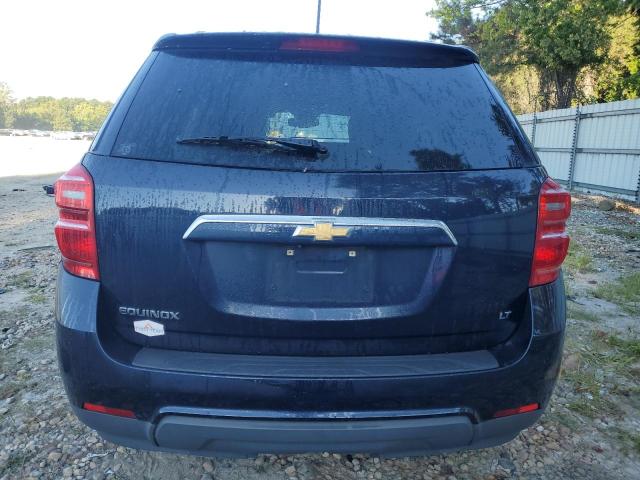 2GNALCEK3H6300391 - 2017 CHEVROLET EQUINOX LT BLUE photo 6