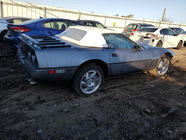 1G1YY3383L5113133 - 1990 CHEVROLET CORVETTE BLUE photo 3