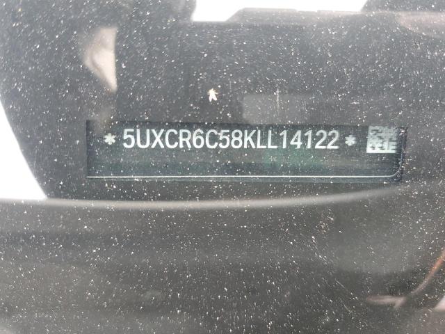 5UXCR6C58KLL14122 - 2019 BMW X5 XDRIVE40I WHITE photo 13