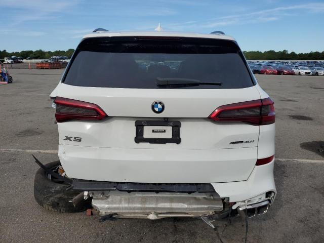 5UXCR6C58KLL14122 - 2019 BMW X5 XDRIVE40I WHITE photo 6