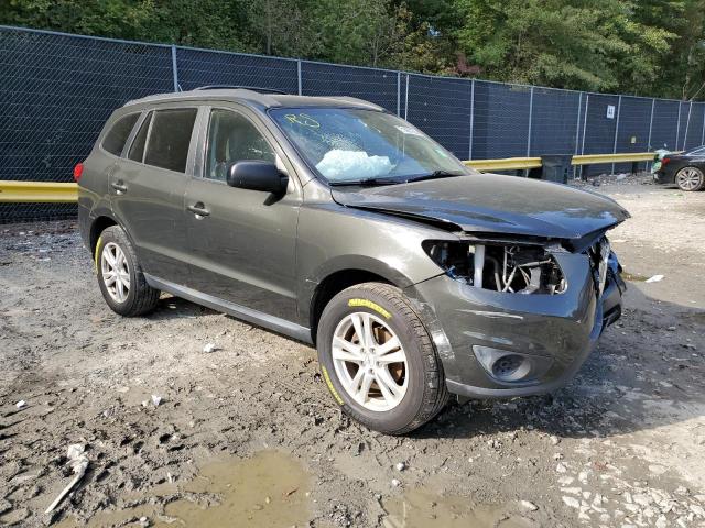 5NMSG3AB2AH411651 - 2010 HYUNDAI SANTA FE GLS GRAY photo 4