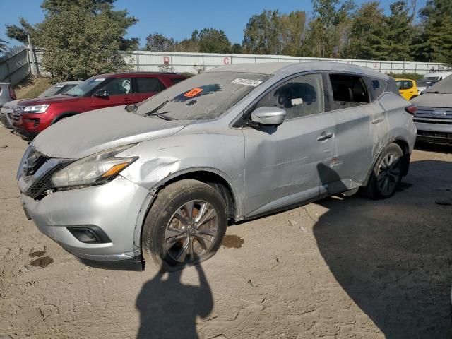 5N1AZ2MH2FN231804 - 2015 NISSAN MURANO S SILVER photo 1