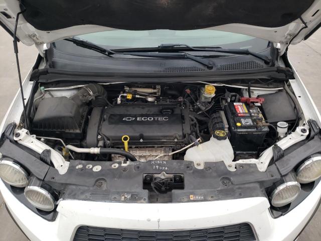 1G1JA6SH2E4133746 - 2014 CHEVROLET SONIC LS თეთრი ფოტო 11
