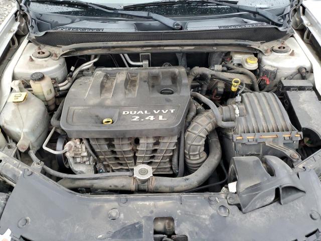 1C3CDZCB2CN156734 - 2012 DODGE AVENGER SXT ვერცხლისფერი ფოტო 11