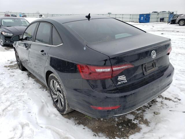 3VWEB7BU8LM008158 - 2020 VOLKSWAGEN JETTA SEL BLACK photo 3