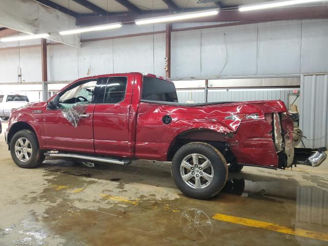 1FTFX1E5XJFA69910 - 2018 FORD F 150 SUPER CAB BURGUNDY photo 2