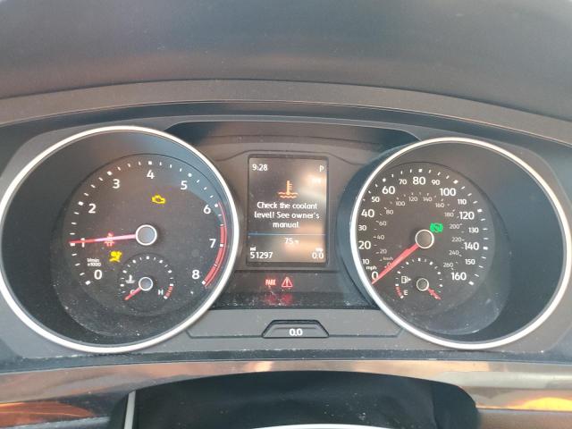 3VV0B7AX6KM097169 - 2019 VOLKSWAGEN TIGUAN S Turquoise photo 9