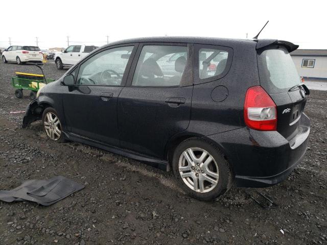 JHMGD38637S015781 - 2007 HONDA FIT S 黑色 照片 2