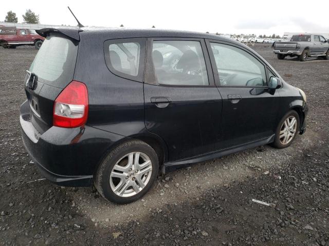 JHMGD38637S015781 - 2007 HONDA FIT S 黑色 照片 3