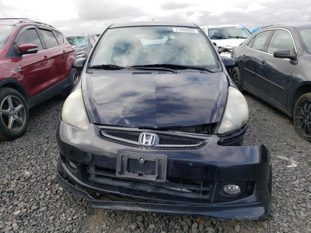 JHMGD38637S015781 - 2007 HONDA FIT S 黑色 照片 5